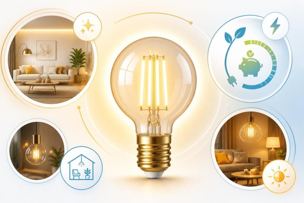 découvrez nos ampoules led décoratives pour illuminer votre intérieur avec style, tout en réalisant des économies d'énergie. ambiance chaleureuse garantie !