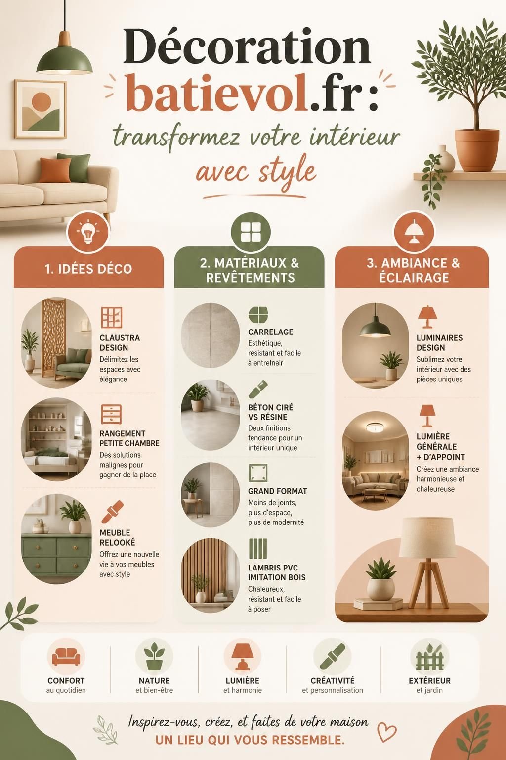 découvrez décoration batievol.fr et transformez votre intérieur avec style grâce à des idées déco tendances et inspirantes pour une ambiance unique.