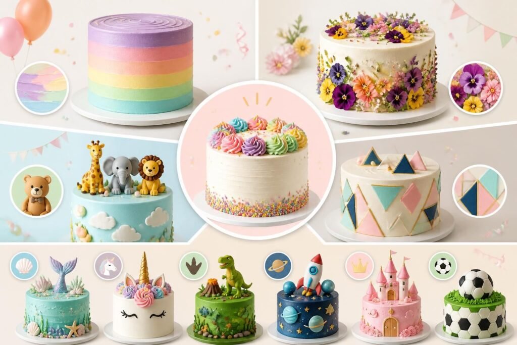 découvrez des idées originales pour la décoration de gâteau d'anniversaire et réussissez votre fête avec un dessert unique et mémorable.