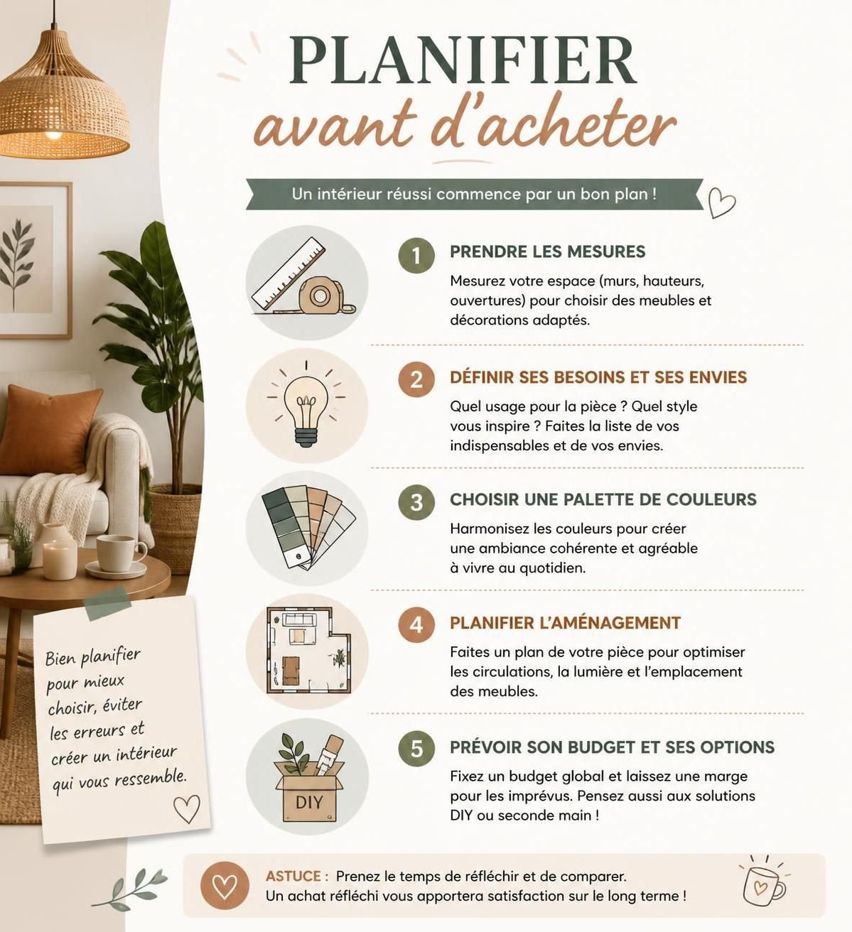 découvrez comment transformer votre intérieur pas à pas avec la décoration decoscope. techniques simples et conseils pratiques pour un espace unique et personnalisé.