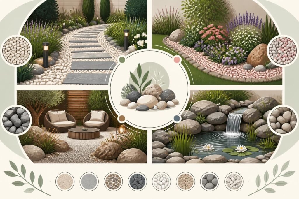 découvrez comment les cailloux décoratifs extérieurs peuvent transformer votre jardin en un espace élégant et naturel, alliant esthétique et durabilité pour sublimer votre extérieur avec style.