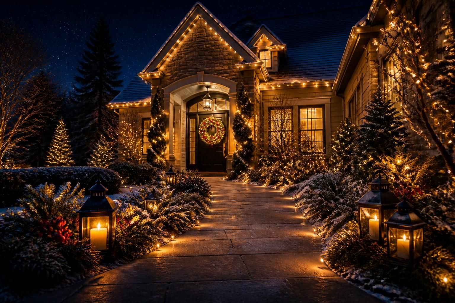 découvrez des idées xxl pour la décoration de noël extérieure et sublimez votre maison avec des décorations grand format uniques et festives.