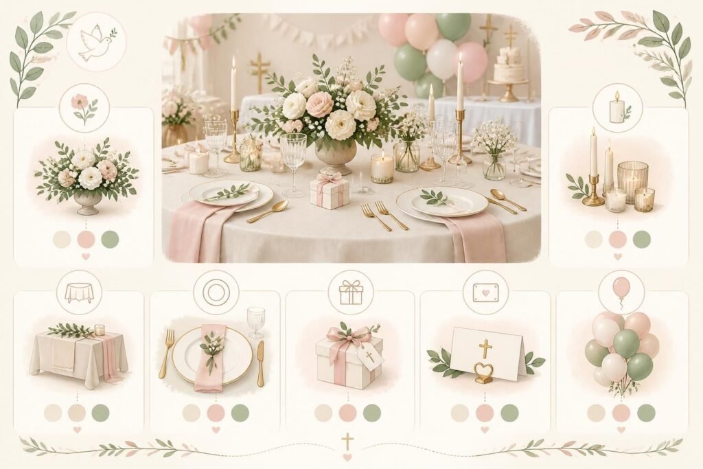 découvrez nos astuces de décoration de table pour un baptême réussi et créez une ambiance magique pour un jour inoubliable en famille.