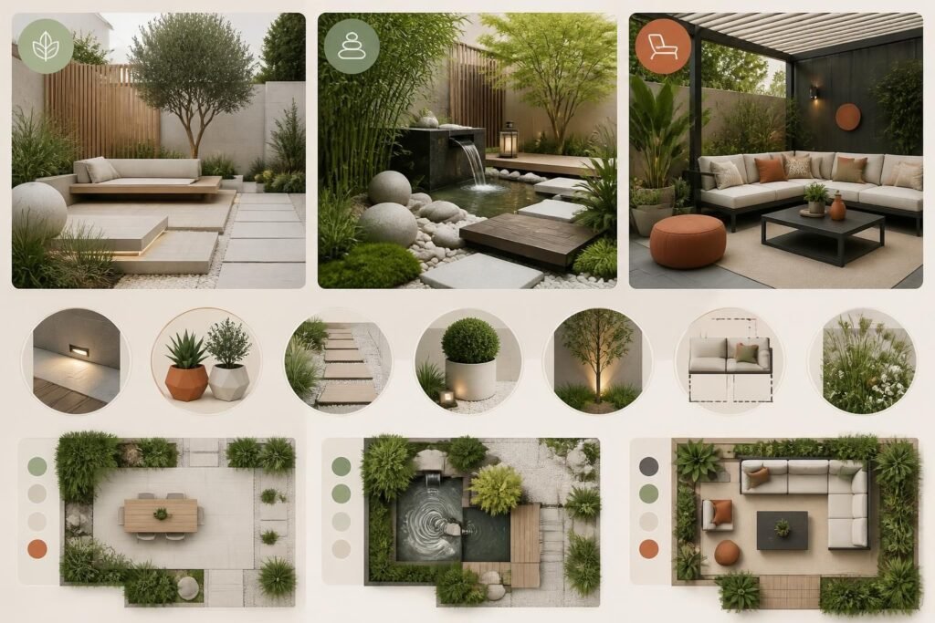 découvrez nos conseils et styles de décoration extérieure moderne pour transformer et sublimer votre jardin avec élégance et originalité.