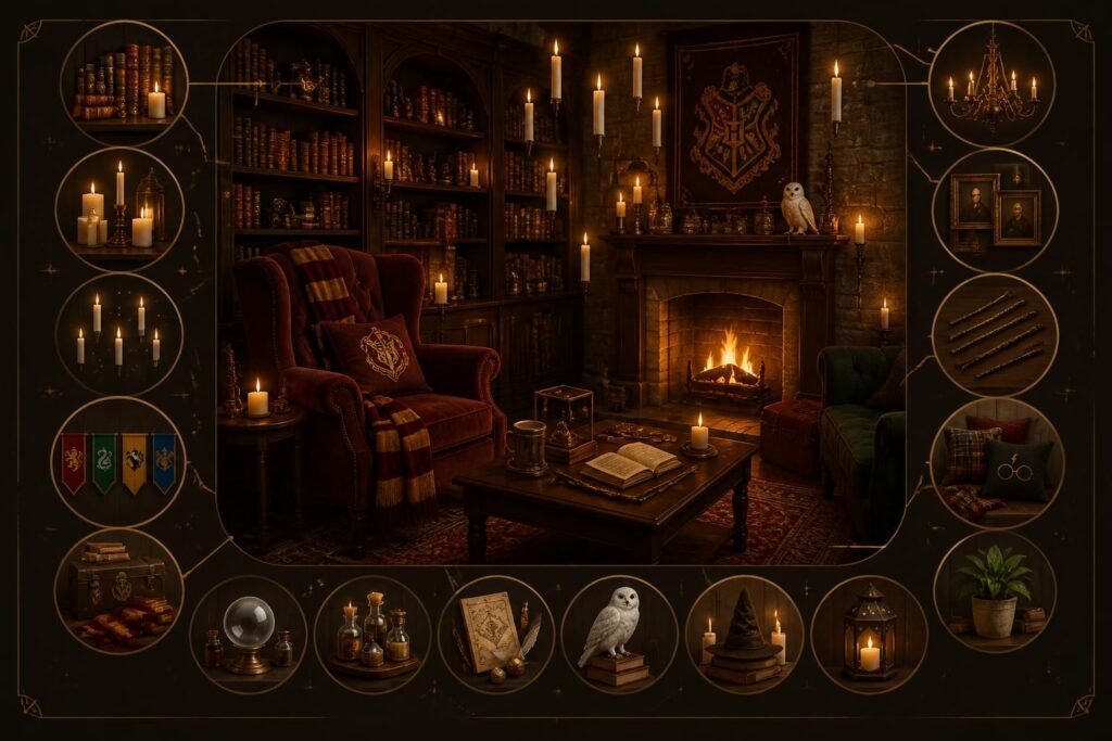 plongez dans l'univers magique de harry potter avec nos idées de décoration inspirées. transformez votre intérieur en un véritable château enchanté et vivez la magie au quotidien.