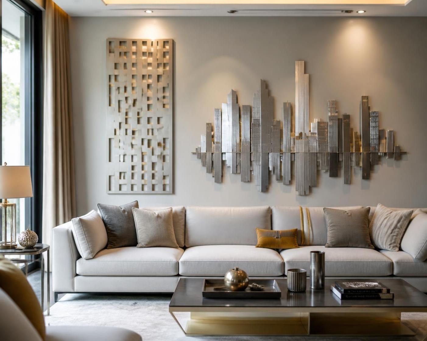 apportez une touche moderne et élégante à votre intérieur avec nos œuvres métalliques uniques et tendances, idéales pour décorer vos murs avec style.