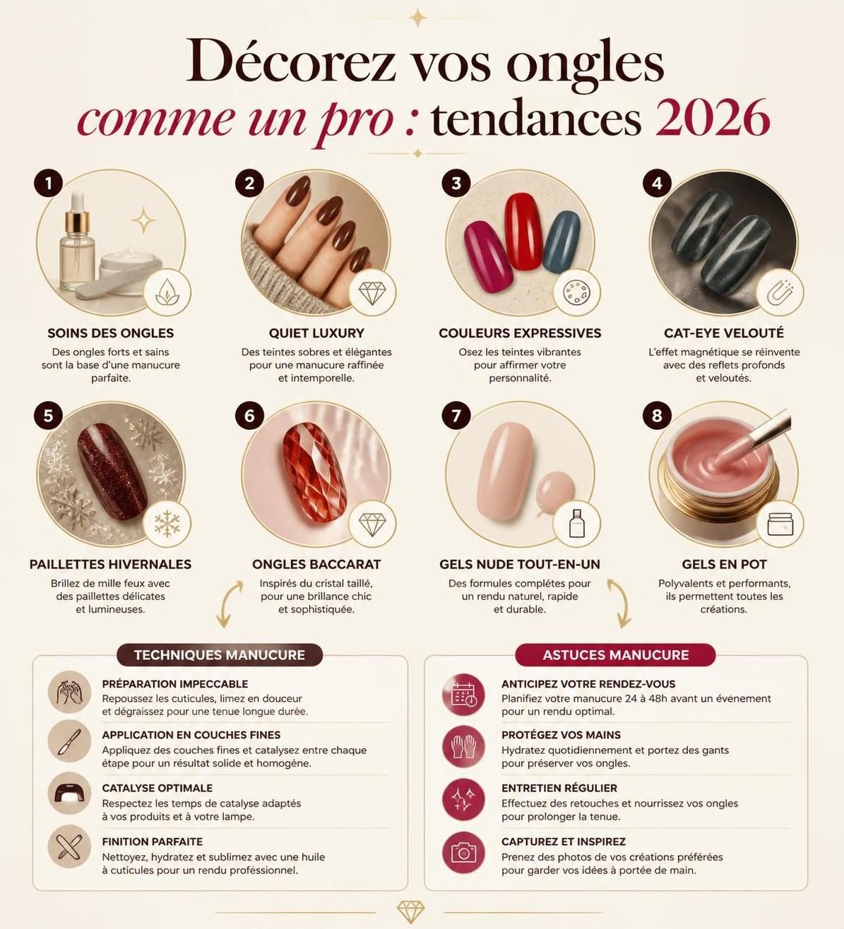 découvrez les astuces et tendances 2026 pour décorer vos ongles comme un professionnel et sublimer votre style avec des idées innovantes et faciles à réaliser.