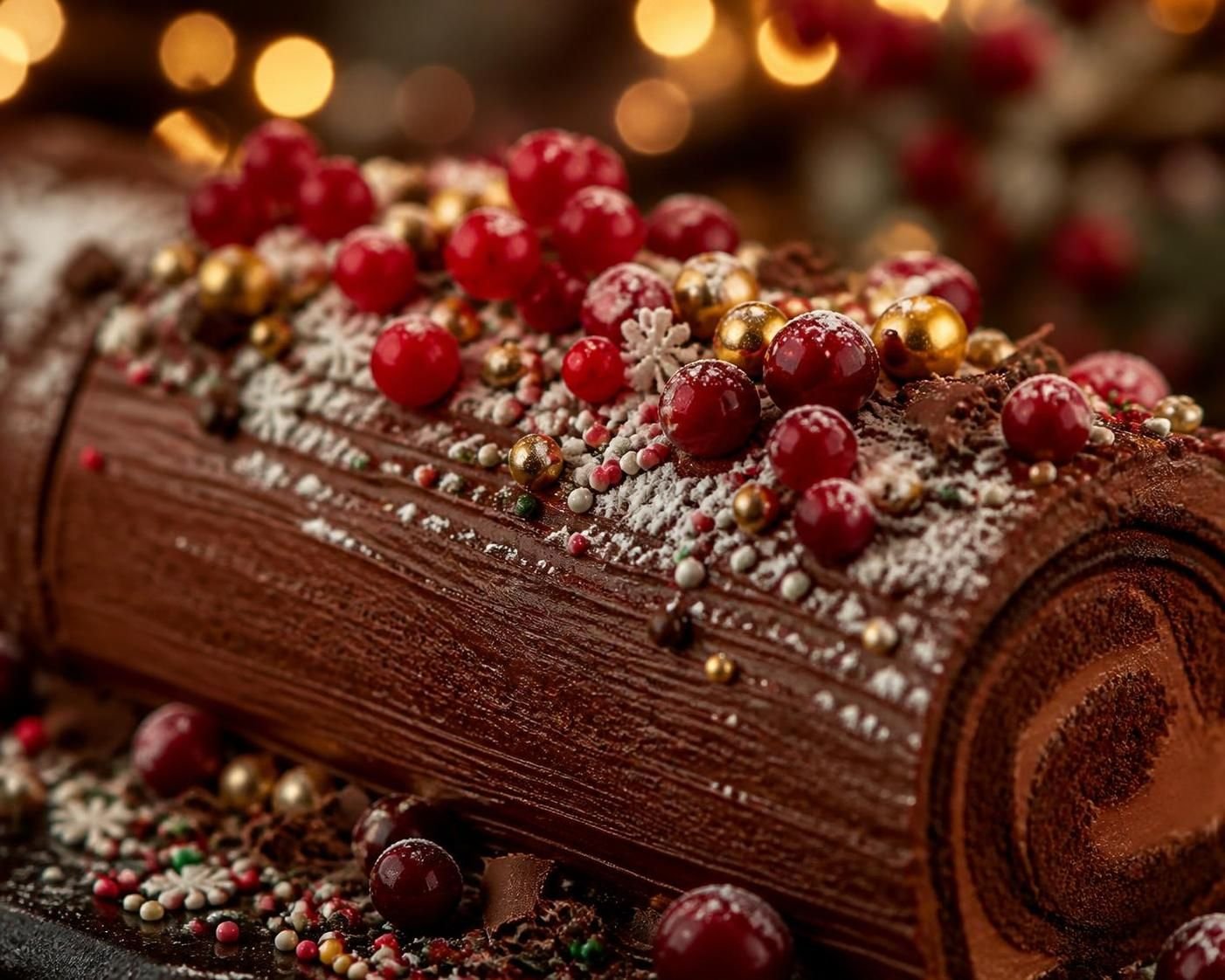 apprenez à décorer votre bûche de noël comestible pour un dessert aussi esthétique que savoureux, parfait pour émerveiller vos invités durant les fêtes.