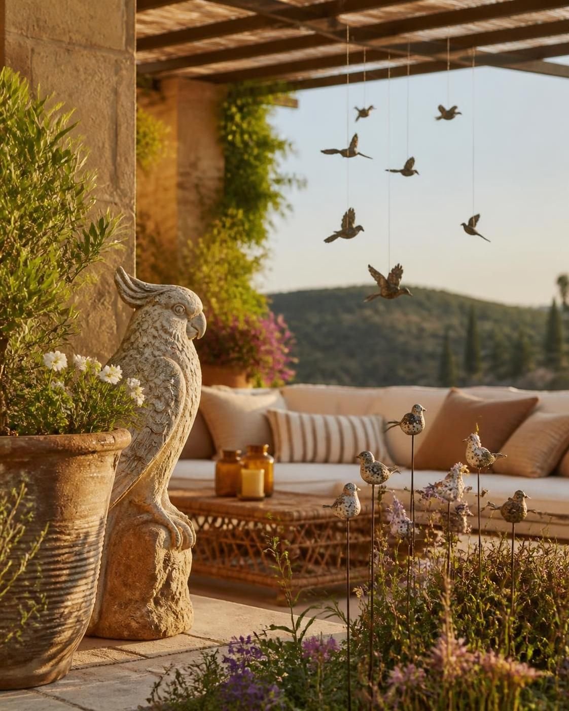 apportez charme et élégance à votre intérieur avec nos oiseaux muraux décoratifs, une touche unique pour sublimer vos murs.