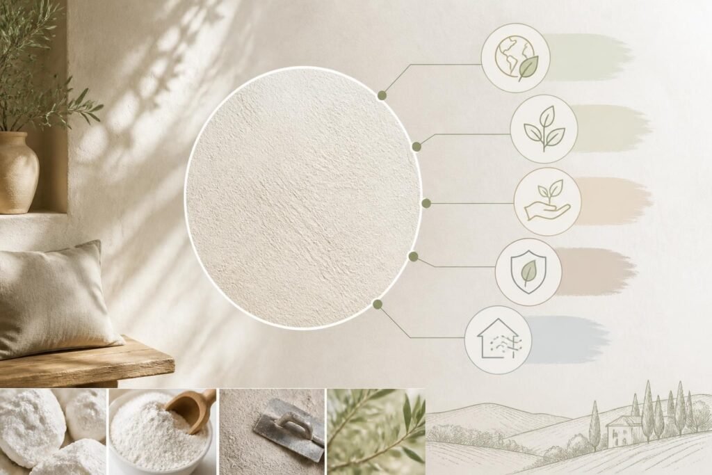 découvrez notre enduit décoratif à la chaux naturline bio, alliant texture naturelle et qualité écologique, à des prix avantageux pour sublimer vos murs.