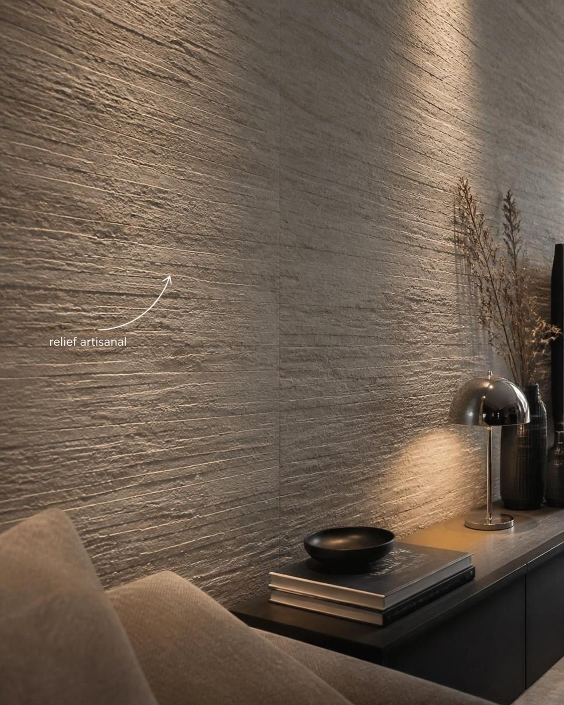 découvrez notre enduit décoratif relief artisan stone effet pour sublimer vos murs avec élégance et apporter une touche unique et raffinée à votre intérieur.