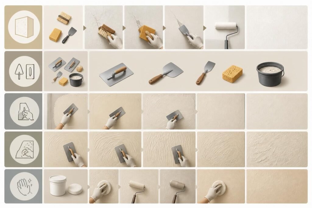 découvrez notre guide complet pour réussir l'application de l'enduit décoratif structura relief, alliant esthétique et technique pour sublimer vos murs.