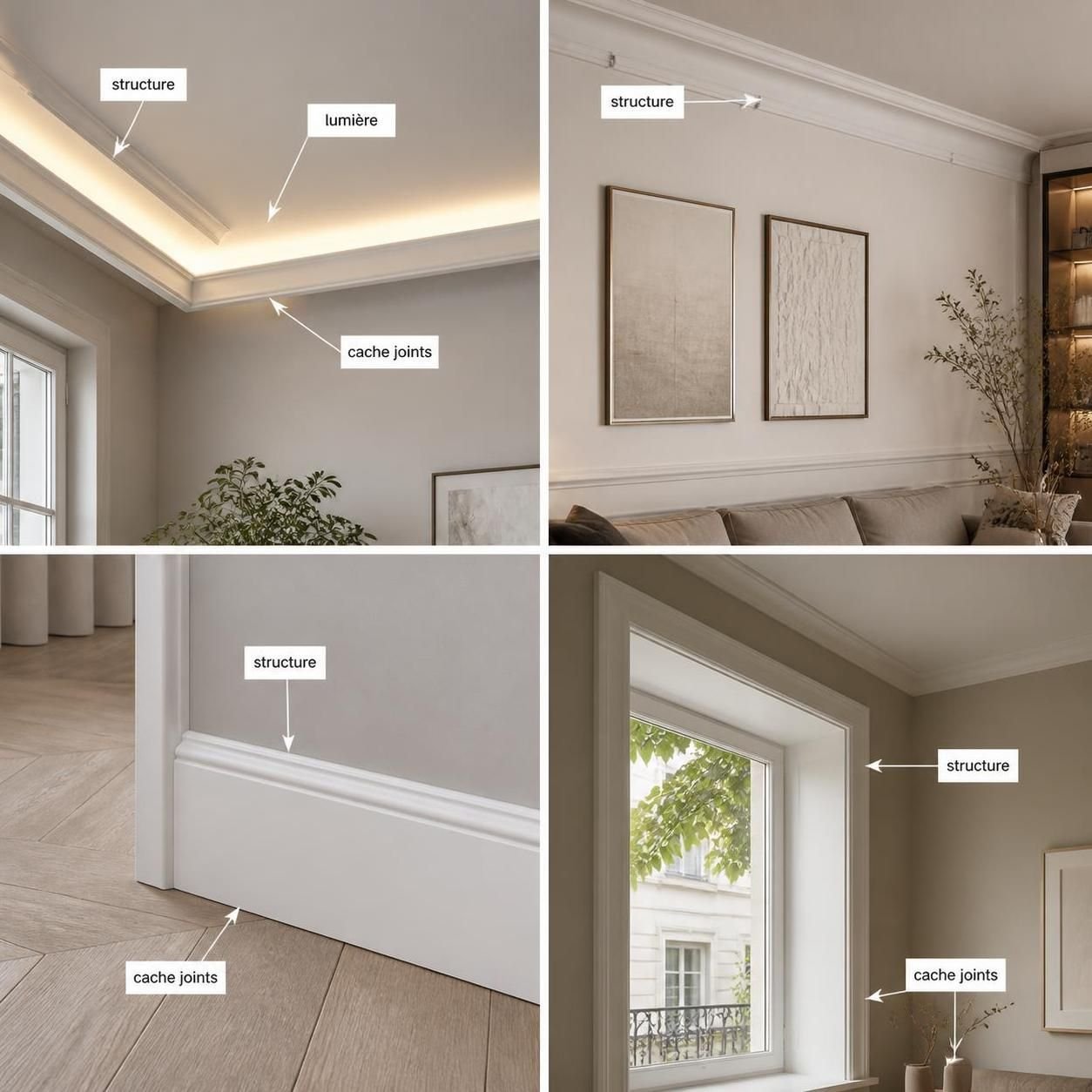 découvrez nos moulures en bois décoratives pour sublimer votre intérieur avec élégance et raffinement. apportez une touche unique et chaleureuse à votre décoration.