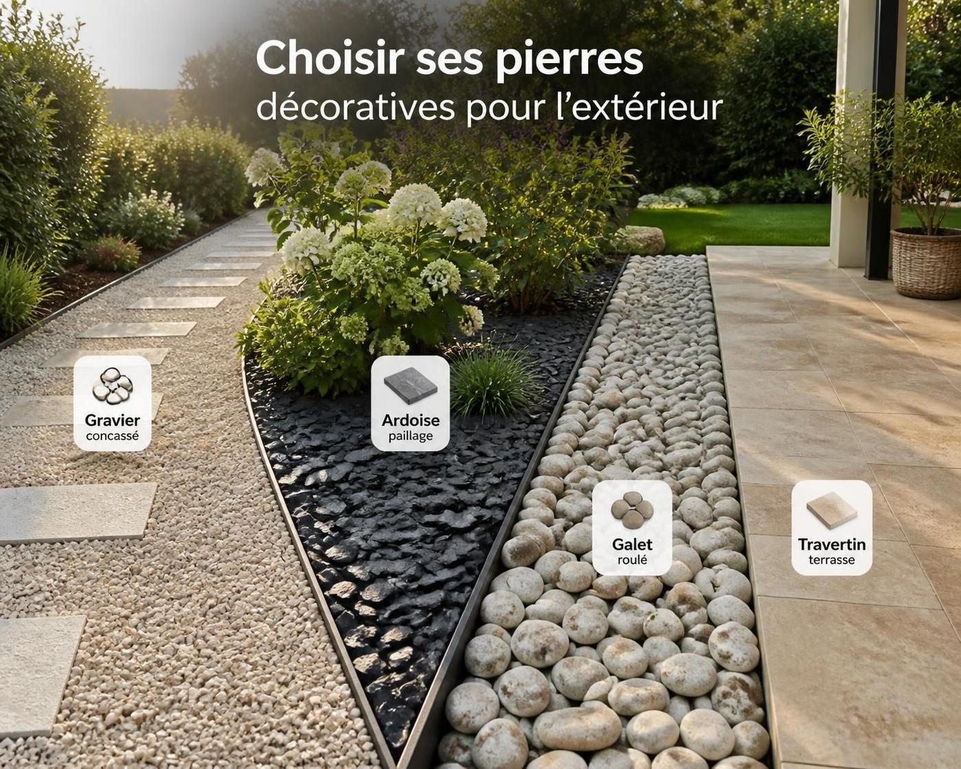 découvrez nos pierres décoratives pour jardin et transformez facilement votre espace extérieur en un véritable havre de paix esthétique et naturel.