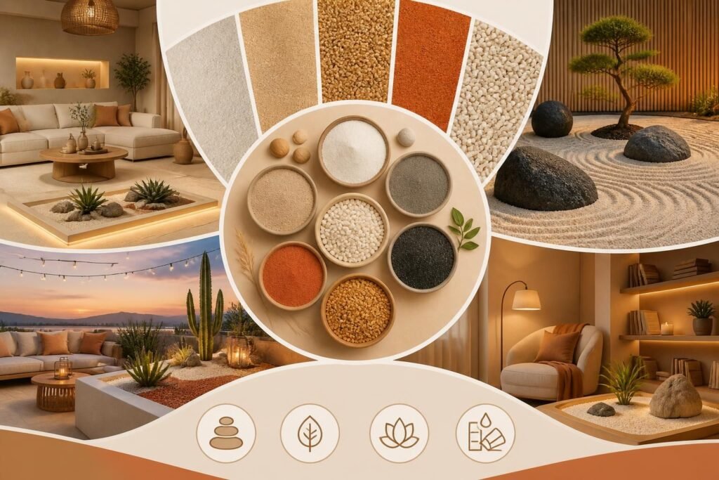 découvrez comment le sable décoratif peut transformer votre espace en un lieu unique et chaleureux, alliant esthétique et naturel pour sublimer votre décoration intérieure et extérieure.