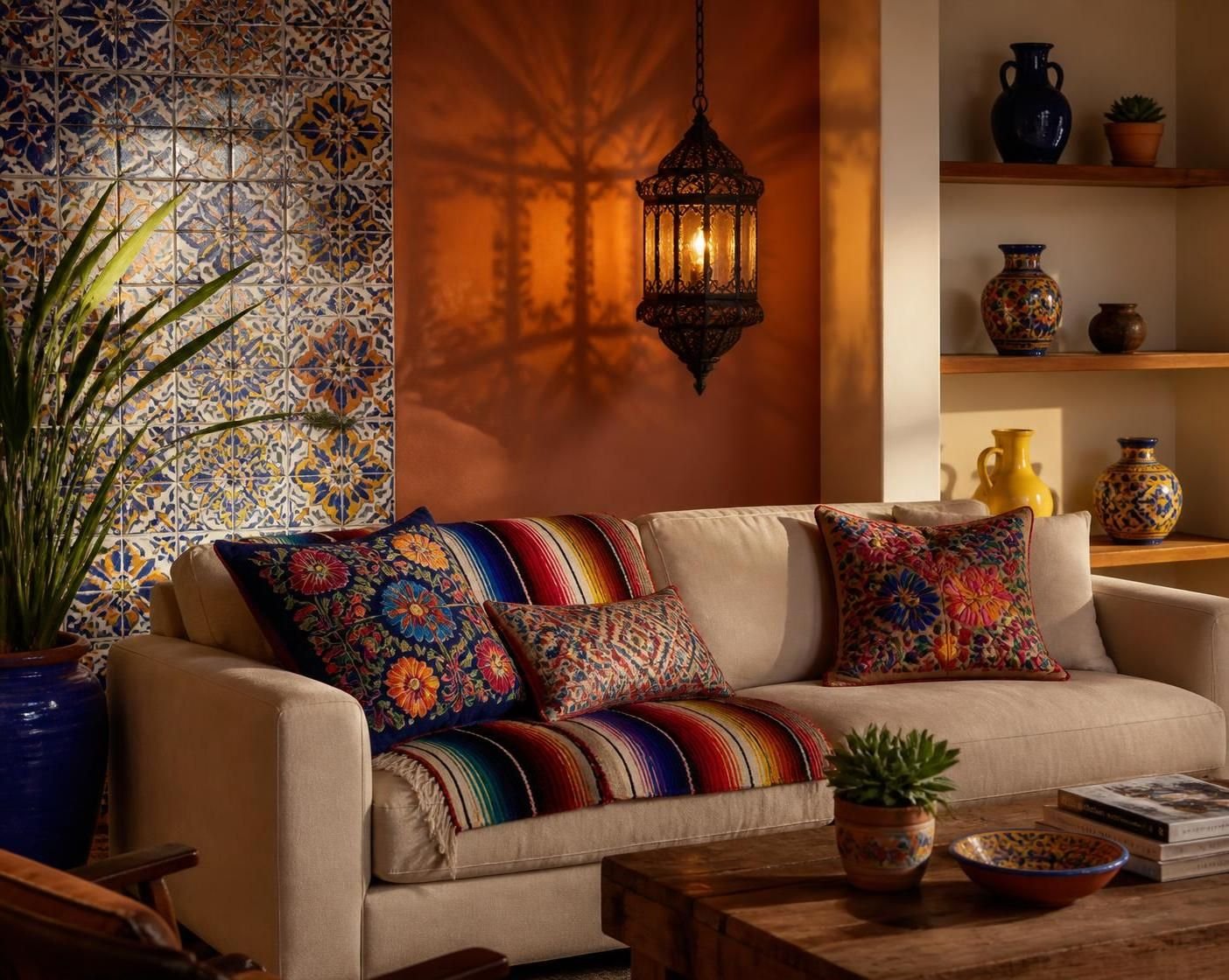 apportez une ambiance colorée et chaleureuse à votre intérieur avec notre guide de décoration mexicaine, alliant traditions et style vibrant pour un chez-vous unique.
