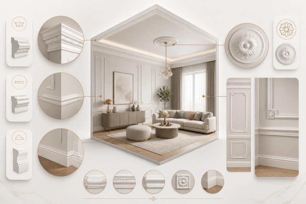 découvrez nos moulures décoratives pour transformer votre intérieur avec élégance et style. apportez une touche d'originalité et de raffinement à votre décoration.