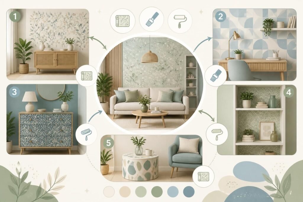 découvrez comment le papier décoratif peut transformer votre intérieur avec style et élégance. apportez une touche unique à vos murs et sublimez votre décoration facilement.