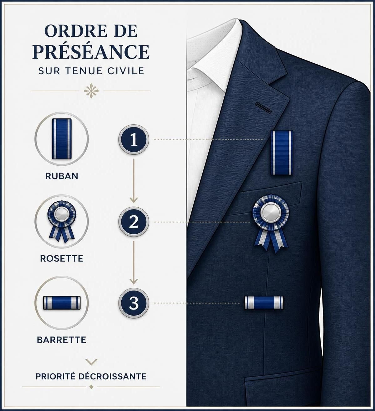 découvrez nos conseils pour porter des décorations sur tenue civile et valoriser votre style au quotidien avec élégance et discrétion.