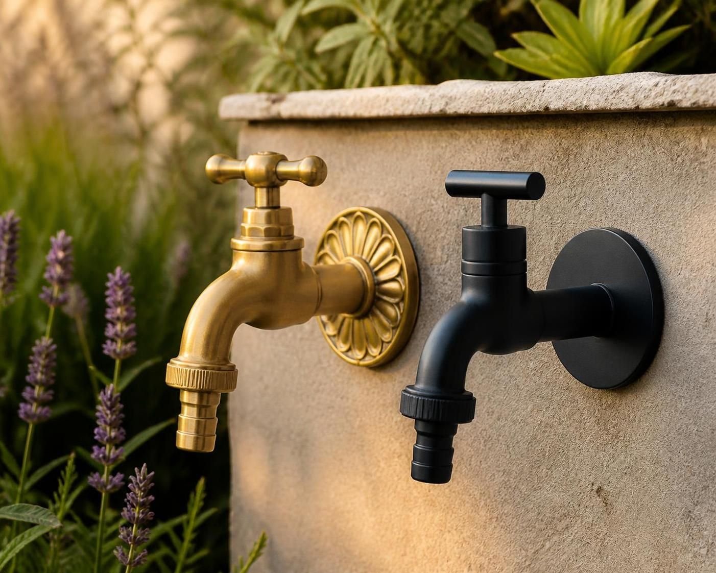 découvrez nos robinets décoratifs extérieurs pour sublimer votre jardin avec élégance et fonctionnalité. alliez style et praticité pour un espace extérieur unique.