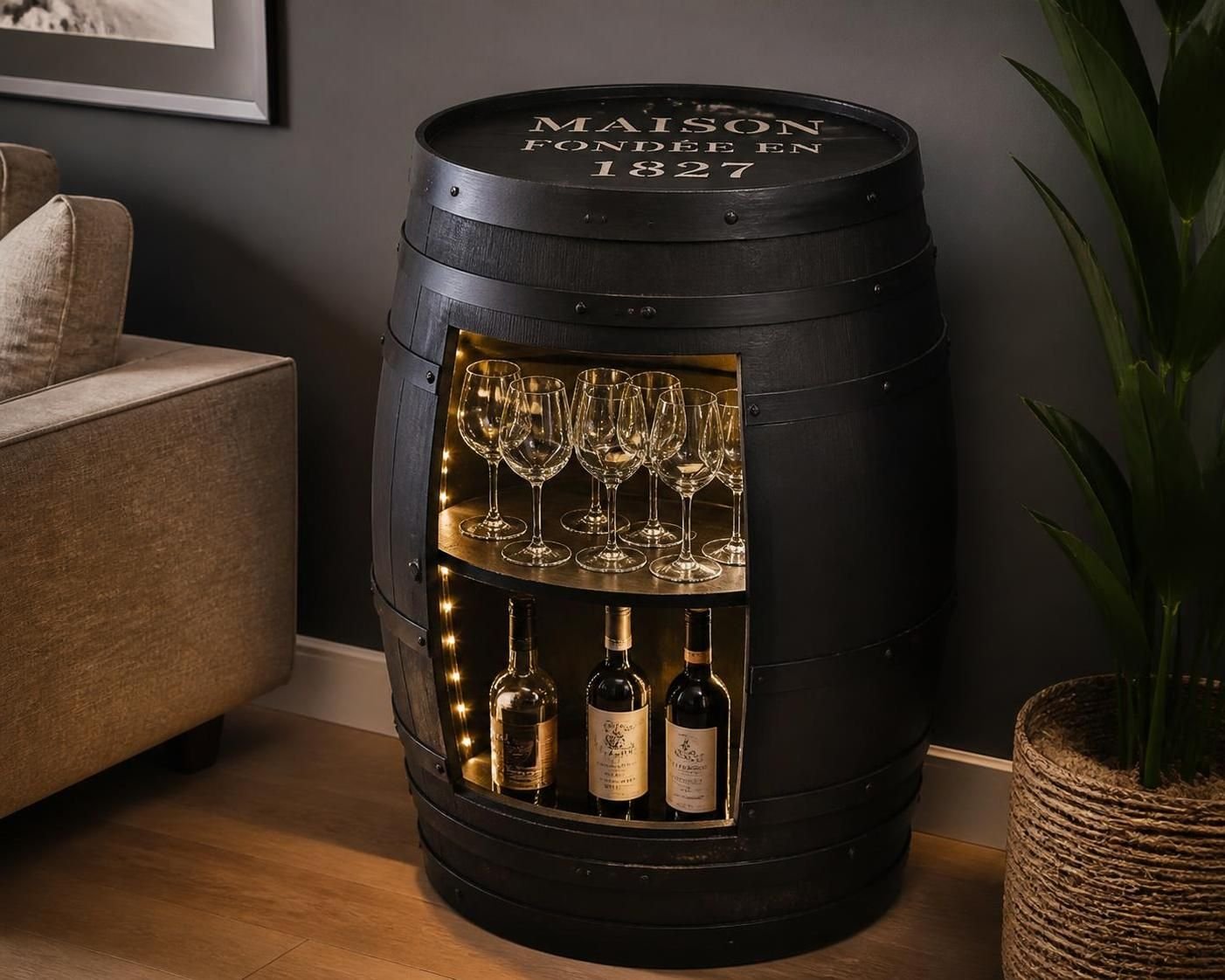 découvrez nos tonneaux décoratifs pour apporter une touche de charme et d'originalité à votre intérieur. idéal pour un décor unique et chaleureux.